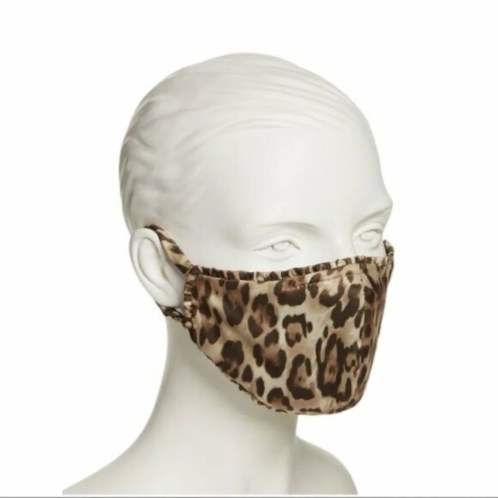 WHOLESALE LOT of 5 WAYF Mask & Carrying Bag 4-Piece Sets, Red/Leopard/Black